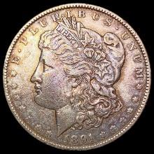 1891 Morgan Silver Dollar CLOSELY UNCIRCULATED