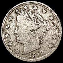 1912-S Liberty Victory Nickel NICELY CIRCULATED