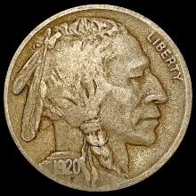 1920-D Buffalo Nickel LIGHTLY CIRCULATED