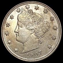 1907 Liberty Victory Nickel UNCIRCULATED