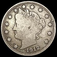 1912-S Liberty Victory Nickel NICELY CIRCULATED