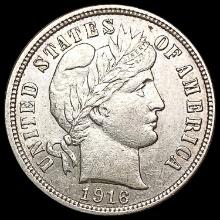 1916 Barber Dime UNCIRCULATED