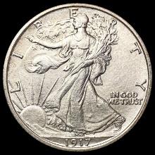 1917 Walking Liberty Half Dollar UNCIRCULATED