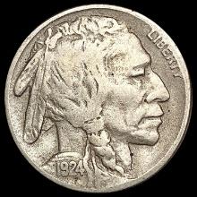 1924-S Buffalo Nickel NEARLY UNCIRCULATED