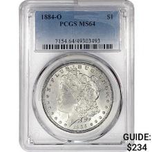 1884-O Morgan Silver Dollar PCGS MS64