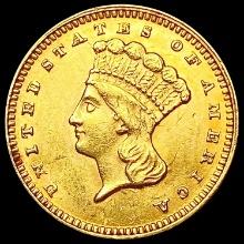 1874 Rare Gold Dollar UNCIRCULATED