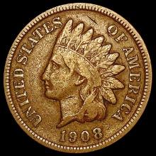 1908-S Indian Head Cent LIGHTLY CIRCULATED