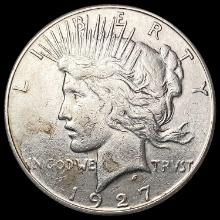 1927-S Silver Peace Dollar CLOSELY UNCIRCULATED