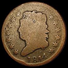 1814 Classic Head Large Cent NICELY CIRCULATED