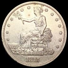 1877-S Silver Trade Dollar CLOSELY UNCIRCULATED