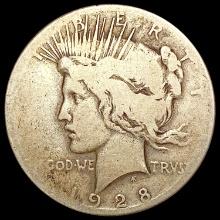 1928 Silver Peace Dollar NICELY CIRCULATED