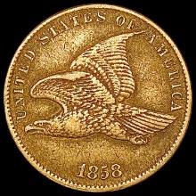 1858 Flying Eagle Cent LIGHTLY CIRCULATED