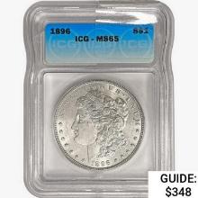 1896 Morgan Silver Dollar ICG MS65