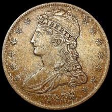 1838 Capped Bust Half Dollar CHOICE AU