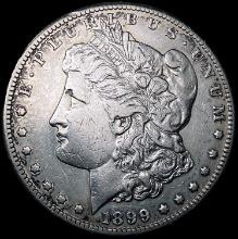 1899-S Morgan Silver Dollar NEARLY UNCIRCULATED