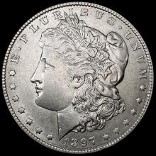 1897-O Morgan Silver Dollar CLOSELY UNCIRCULATED