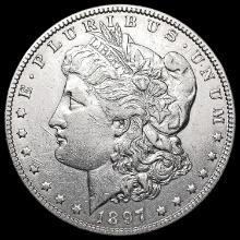 1897-O Morgan Silver Dollar CLOSELY UNCIRCULATED