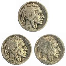 1918&1923 [3] Buffalo Nickel