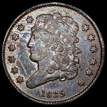 1835 Classic Head Half Cent CLOSELY UNCIRCULATED