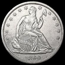 1860-S Seated Liberty Half Dollar UNCIRCULATED