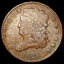 1828 Classic Head Half Cent NICELY CIRCULATED