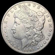 1904-S Morgan Silver Dollar CLOSELY UNCIRCULATED