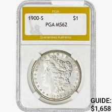 1900-S Lafayette Silver Dollar PGA MS62