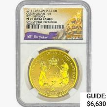 2016 1oz. Gold T.DA.Cunha Â£100 NGC PF70 UC