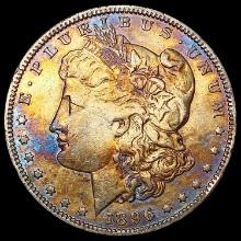 1896-O Morgan Silver Dollar NEARLY UNCIRCULATED