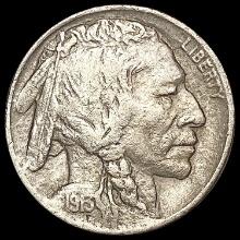 1913-D T2 Buffalo Nickel NEARLY UNCIRCULATED