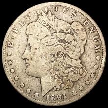 1891-CC Morgan Silver Dollar NICELY CIRCULATED