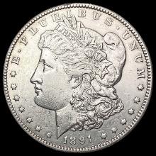 1891-CC Morgan Silver Dollar CHOICE AU