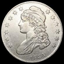 1834 Capped Bust Half Dollar CLOSELY UNCIRCULATED