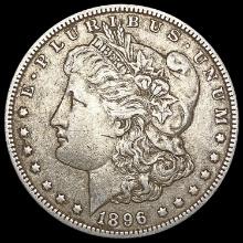 1896-O Morgan Silver Dollar NEARLY UNCIRCULATED