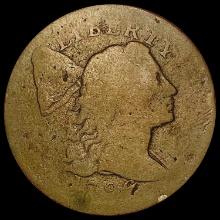 1796 Flowing Hair Large Cent NICELY CIRCULATED