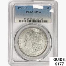 1904-O Morgan Silver Dollar PCGS MS62