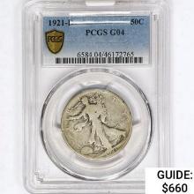 1921-D Walking Liberty Half Dollar PCGS G4