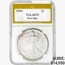 1994 Silver Eagle PGA MS70