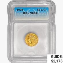 1926 $2.50 Gold Quarter Eagle ICG MS64+