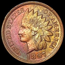 1897 Indian Head Cent CLOSELY UNCIRCULATED