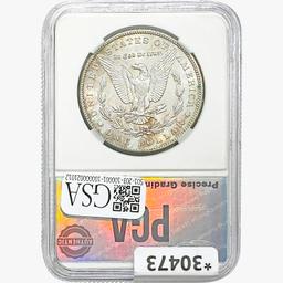 1889-S Morgan Silver Dollar PGA MS63