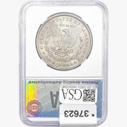 1884-O Morgan Silver Dollar PGA MS66