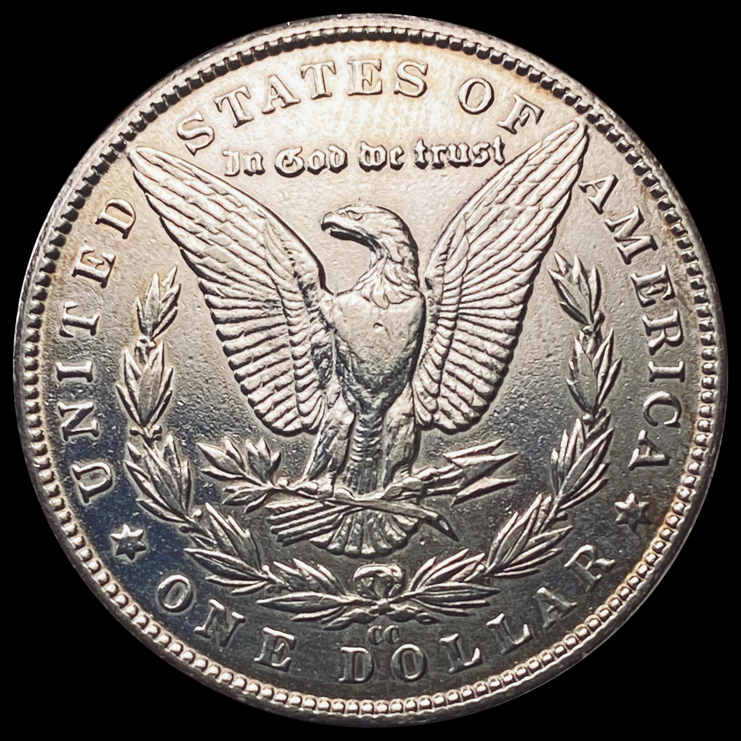 1890-CC Morgan Silver Dollar CLOSELY UNCIRCULATED