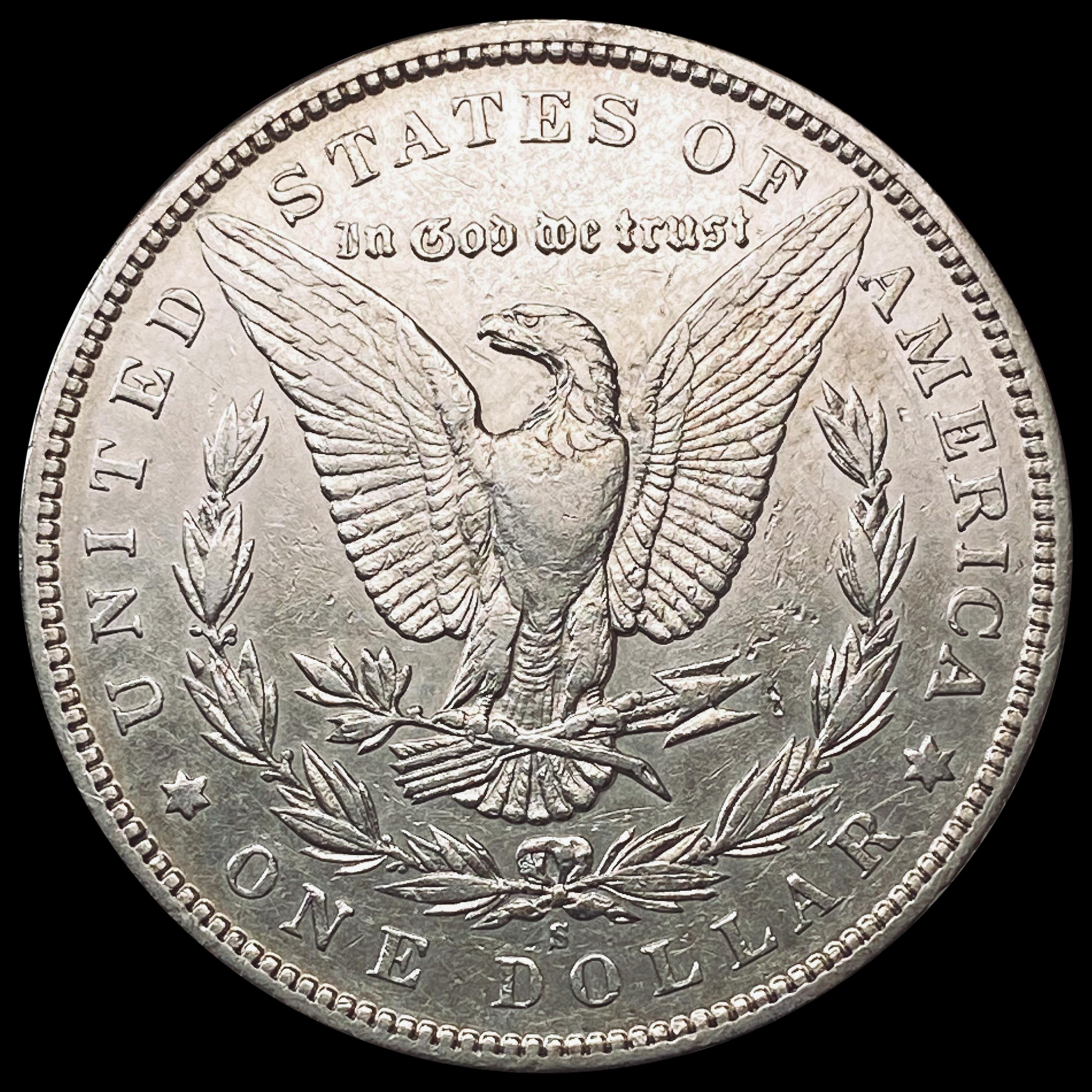 1896-S Morgan Silver Dollar CLOSELY UNCIRCULATED