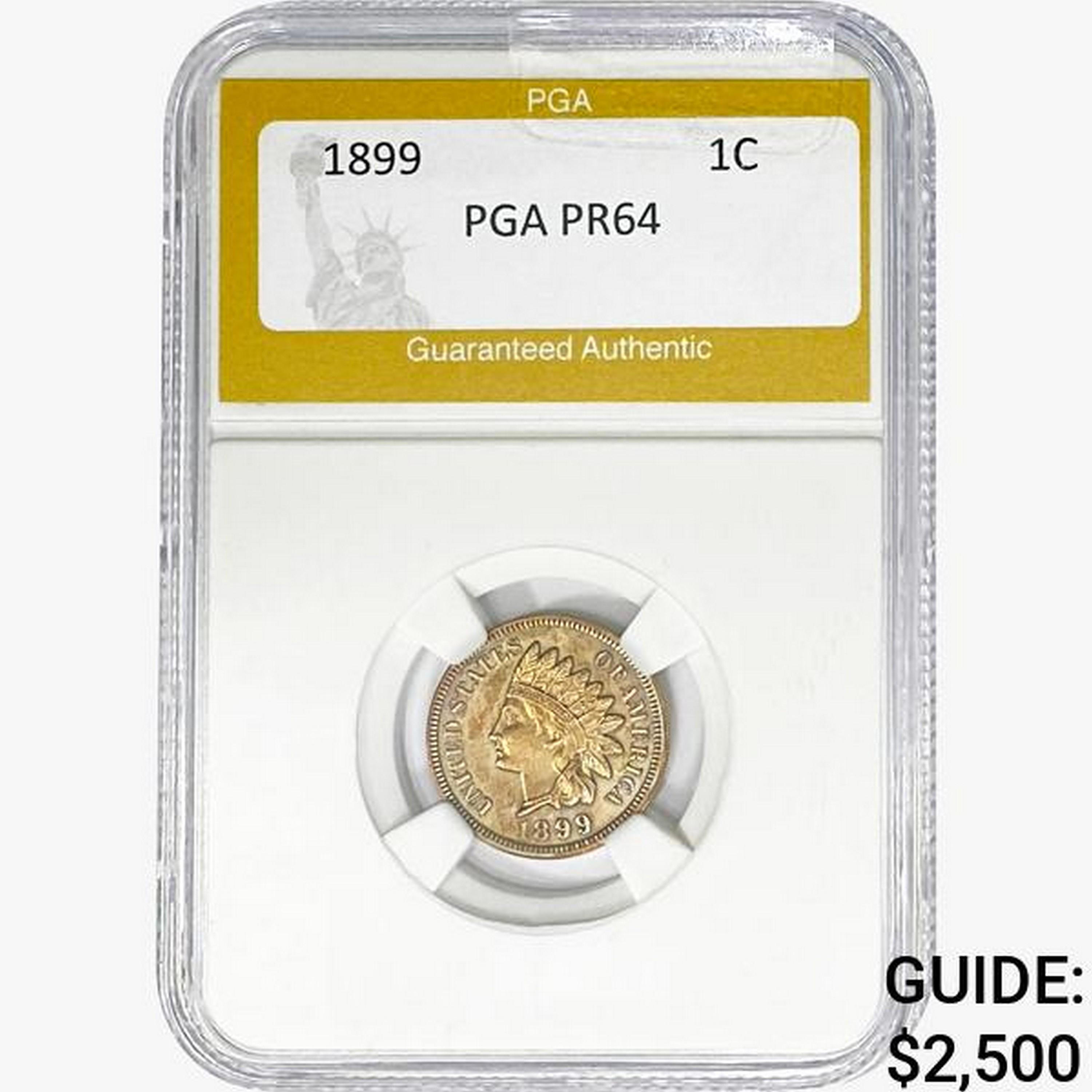 1899 Indian Head Cent PGA PR64