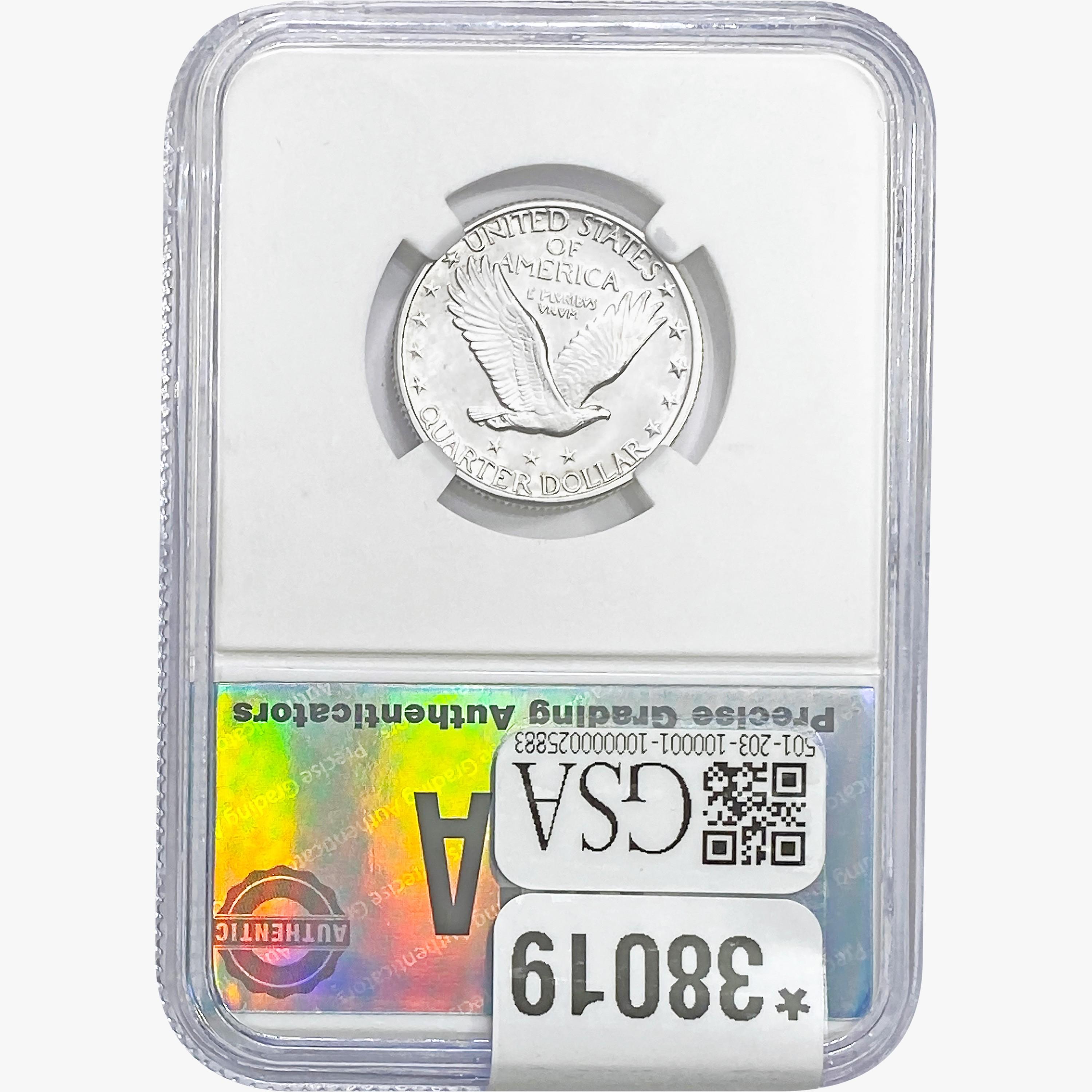 1930 Standing Liberty Quarter PGA MS65 FH