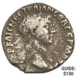 Roman Trajan 98-117 AD Silver Denarius