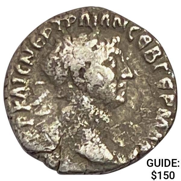Roman Trajan 98-117 AD Silver Denarius