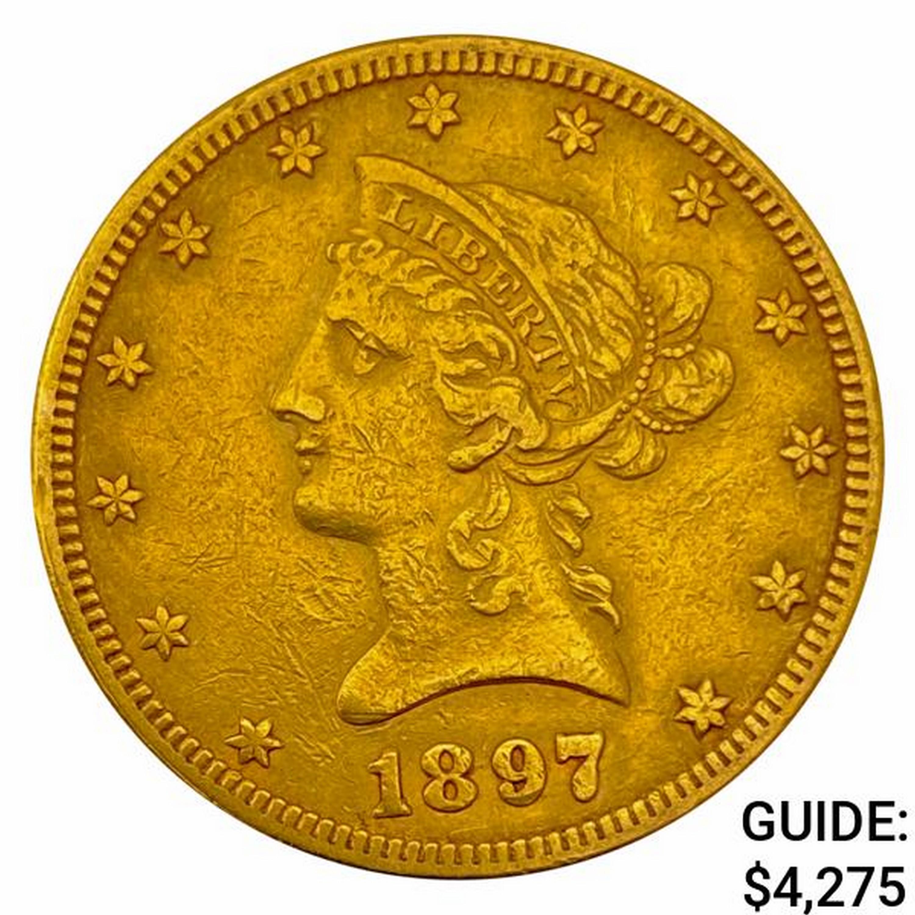 1897 $10 Gold Eagle UNCIRCULATED