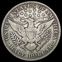1915-D Barber Half Dollar NICELY CIRCULATED